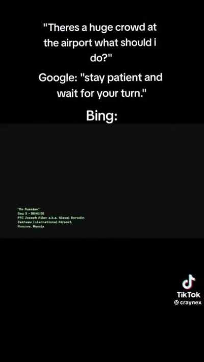 Bing is different ð