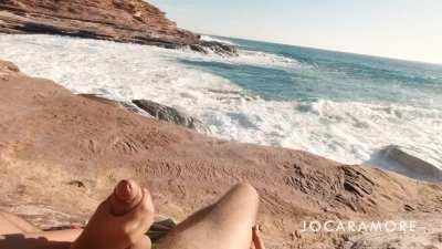 Stunned by the view, and by cumming so hard!