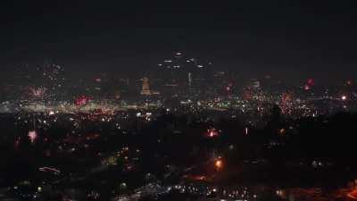 This is only 6 minutes of 4th fireworks layered over 20 seconds