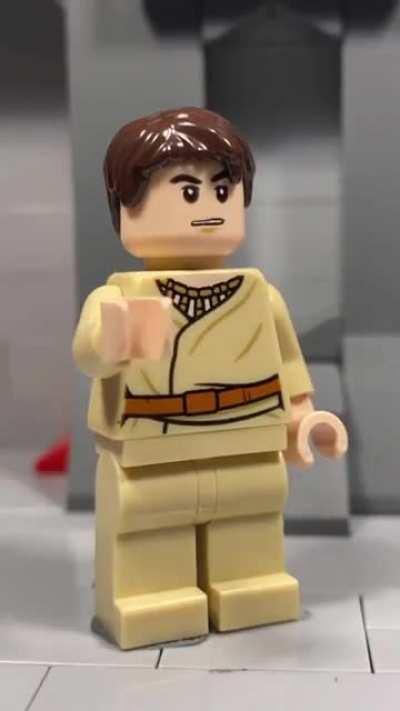 Purple lightsaber pass