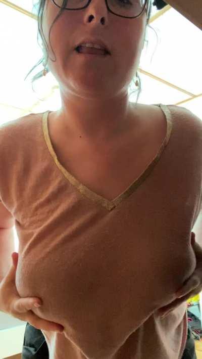 Can I show you my big beautiful tits?