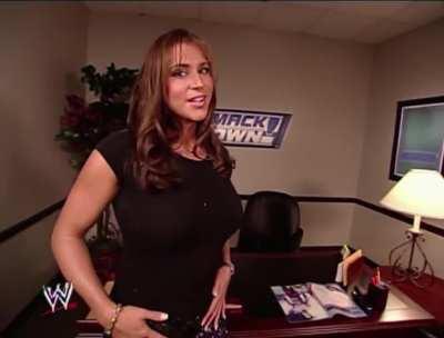 Stephanie being a tease