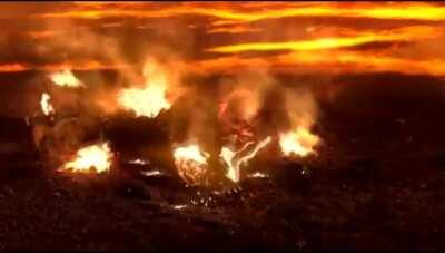 Obi Van Kenobi after defeating Anakin