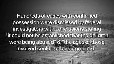 The government is just pedophilic anti-Christs. All of them.