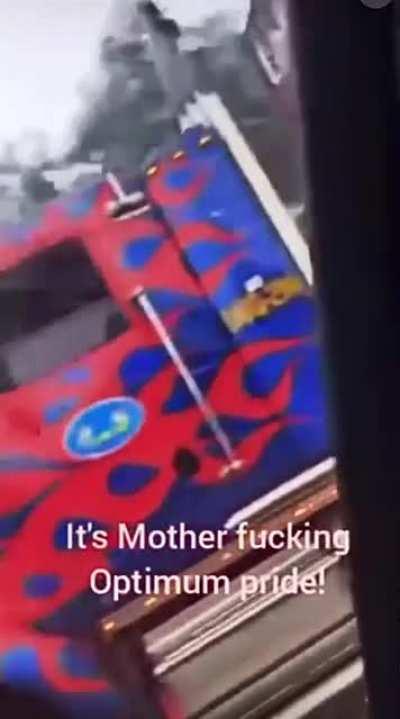 What car are they in? Bonus points if you can get the truck