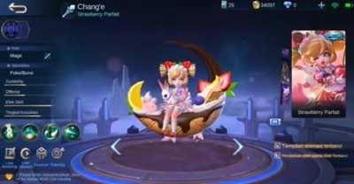 Chang'e - Strawberry Parfait Entrance (Starlight Nov) / source aceunyil