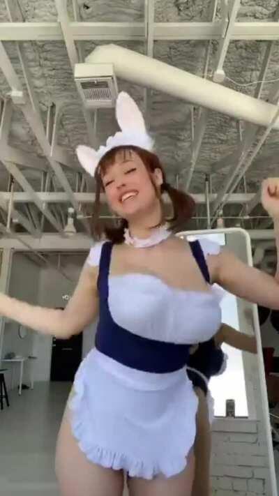 Sensual attraction of how cute she's, Is insane.