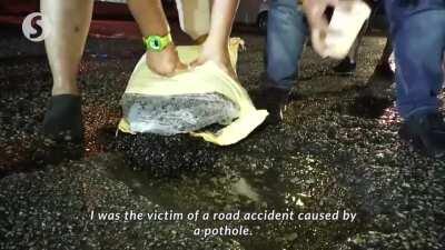 Heroes don't wear a cape, they carry a torch