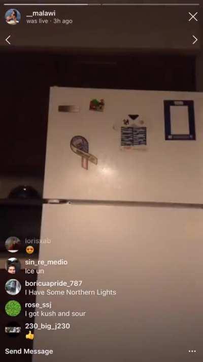 Ketlyd nipslip on Malawi IG live