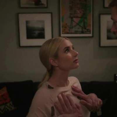 Emma Roberts knows how sexy her body is