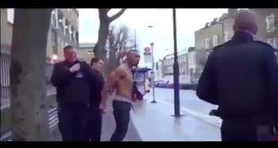 Just a man taking a piss