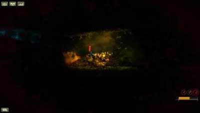 ITA Clip from upcoming dry caves, but the encounter is wet...