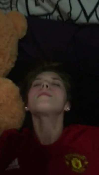 ManU lost to city, so she had to fuck him as a forfeit