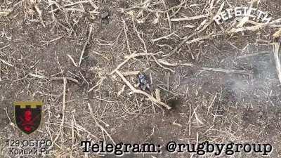 Brutal death of Russian soldier.