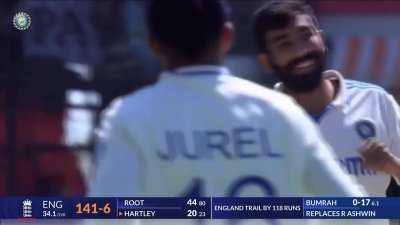 Jasprit Bumrah doing Jasprit Bumrah things