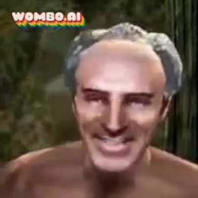 When you show up to Caius's house, but he's just taken a hit from the pipe