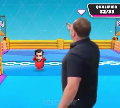 I repost this Fall Guys meme until Azan sees it - Day 3