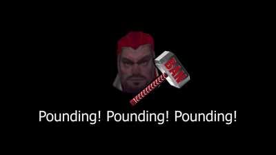 Receive Thy Pounding!