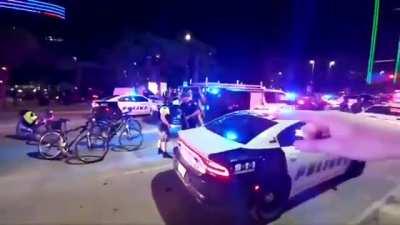 Dallas man exercises his first amendment rights