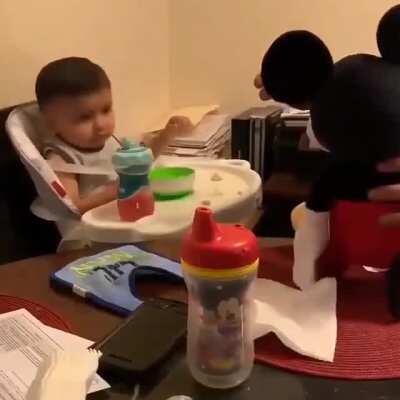 He learned what fear was that day...