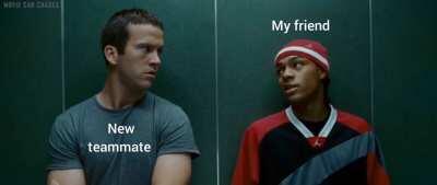 They don't let me drive in my squad...