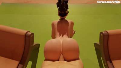 Lifeguard Mercy BJ/FJ/Anal (27Bits) [Overwatch]