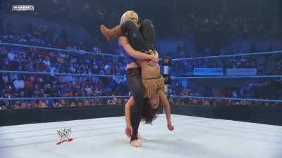 LayCool dominating Mickie James