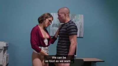 Librarian Adriana Chechik maintains law & order in the library