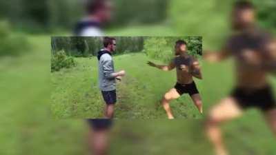 Don't upset Mr. Mcgregor