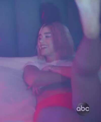 Dua pranks Jimmy Kimmel in bed