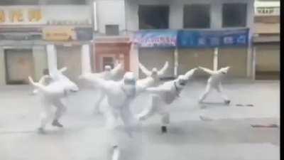 日军占领南京后跳起阿波舞