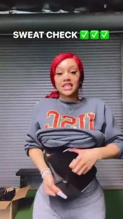 SWEAT CHECK VID 🤤