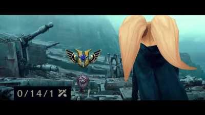 When Poppy ults Sona back into her team but Rengo still wants the kill: