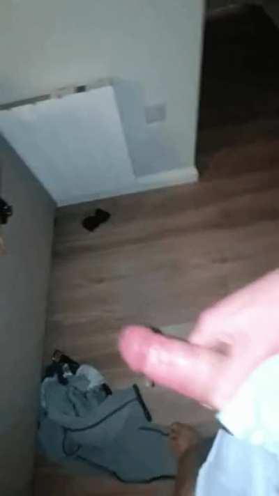 38yrold teacher, swinger and hotwife, hubby cums on the floor watching my bull pound me hard....