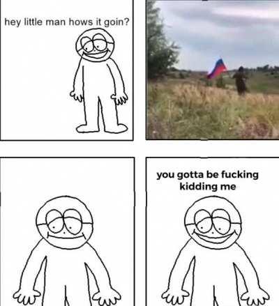 Least drunk frontline Russian conscript