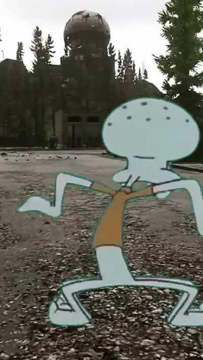 Squidward goes to Reserve