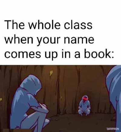 Everyone just looks at you