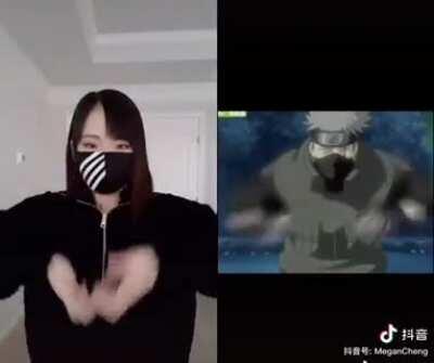 Tribute to Naruto. Practiced 50% accuracy, will continue to work hard