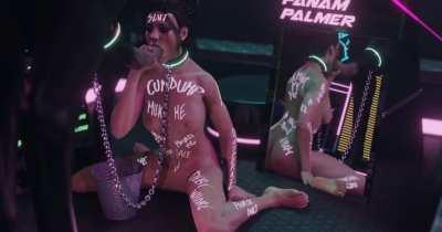 Panam on her knees sucking off a horse (zmsfm)