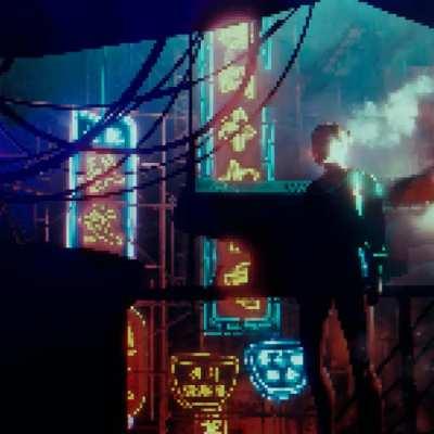 Girl on the balcony. (Something I made, thought you may like)