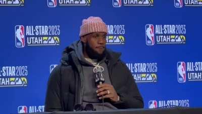 [highlight] LeBron James said he’d love to own an NBA team in Las Vegas at some point and says “Vegas is a really cool city doing great things in sports these days” but had to be corrected when he called Vegas’ NHL team the Kings. “The Kings are in L.A., 