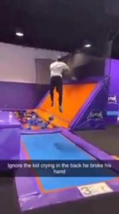 That was a sick flip, wonder how he did that