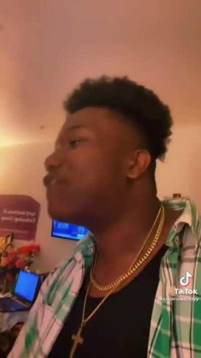 Bruce you eating slave food ong