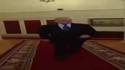 Stretched Putin.
