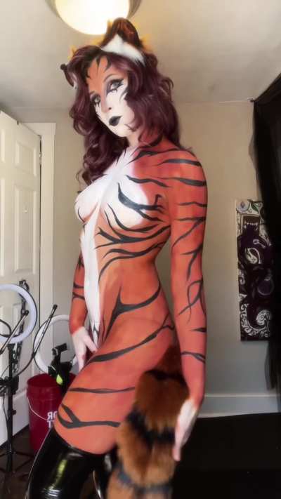 Tiger Paint Practice 🧡