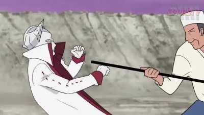 Teuchi (Ramen guy) vs Isshiki