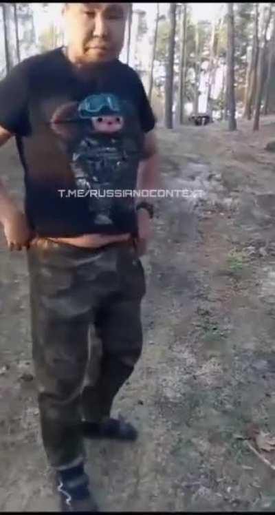 Russian serviceman from Yakutia badly bruised by the Russian military commander for not wanting to go to the front