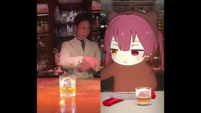 Kumarine tries a new part time job