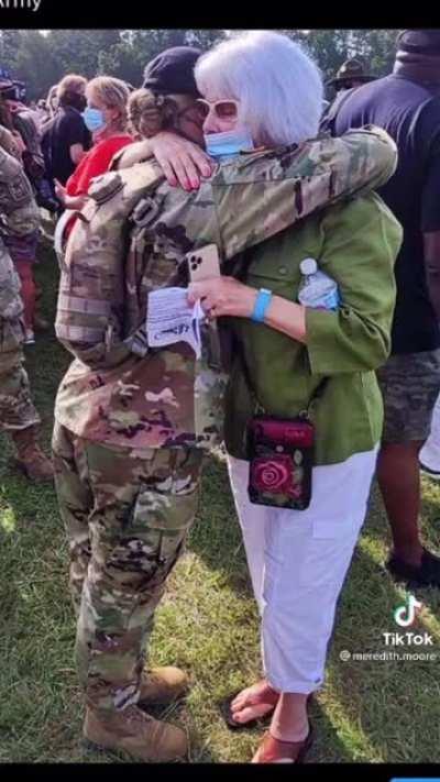 “Thank you for your service.”