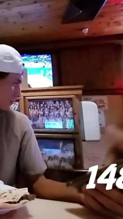 Did you hand sanitizer yourself?